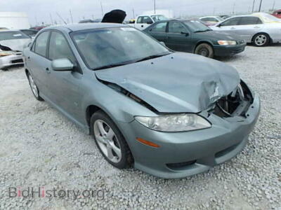 2005 Mazda 6 MAZDA6S, blue — VIN 1YVHP80D555M17022, Copart