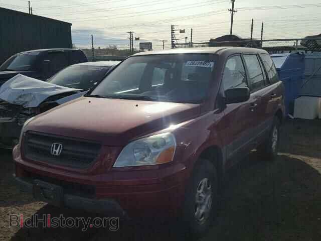 2005 HONDA PILOT - VIN: 2HKYF18125H511014 - Фото 2