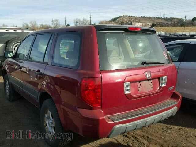 2005 HONDA PILOT - VIN: 2HKYF18125H511014 - Фото 3