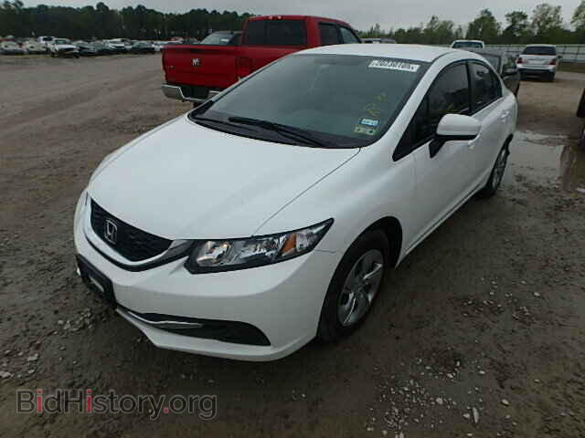 2014 HONDA CIVIC - VIN: 19XFB2F50EE013574 - Фото 2