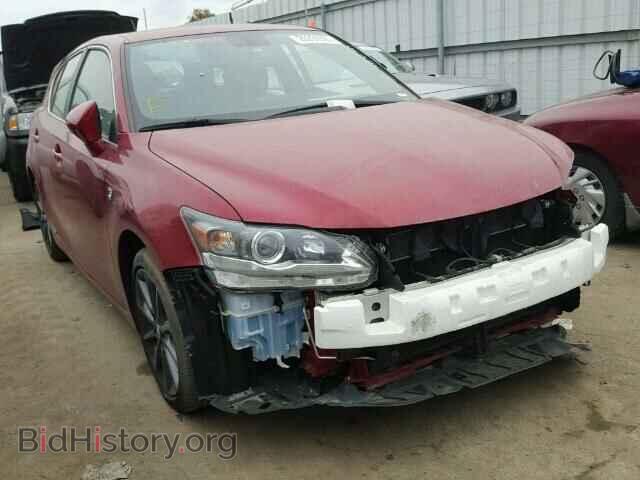 Фотография JTHKD5BH6D2148837 - LEXUS CT 200 2013