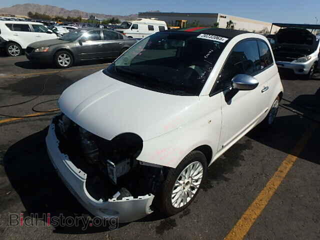 2012 FIAT 500 - VIN: 3C3CFFER6CT277771 - Фото 2