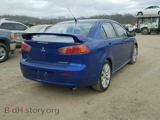 2008 MITSUBISHI LANCER - VIN: JA3AU86U28U006211 - Фото 4