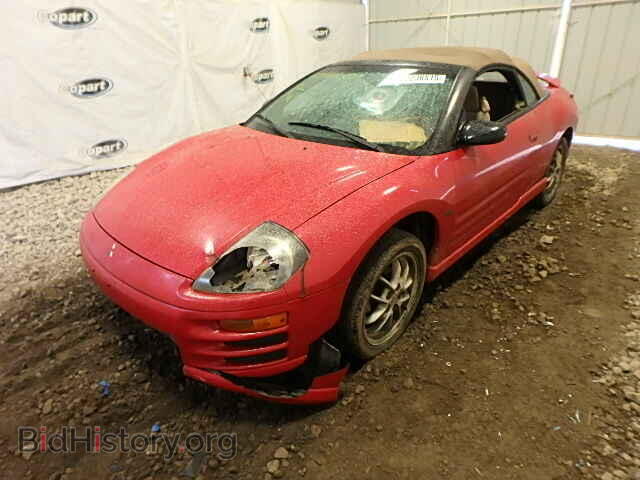2001 MITSUBISHI ECLIPSE - VIN: 4A3AE85H01E114259 - Photo 2