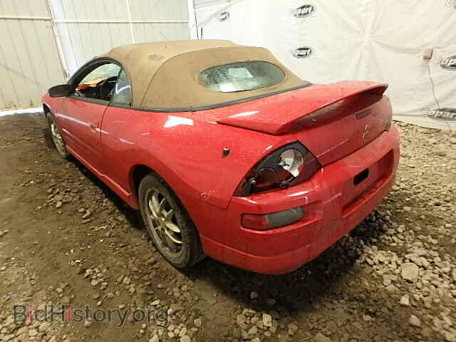 2001 MITSUBISHI ECLIPSE - VIN: 4A3AE85H01E114259 - Photo 3