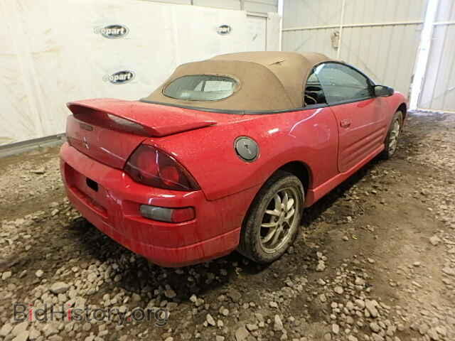2001 MITSUBISHI ECLIPSE - VIN: 4A3AE85H01E114259 - Photo 4