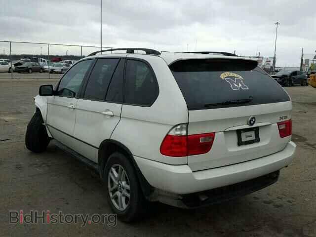 2005 BMW X5 - VIN: 5UXFA13555LY01421 - Фото 3