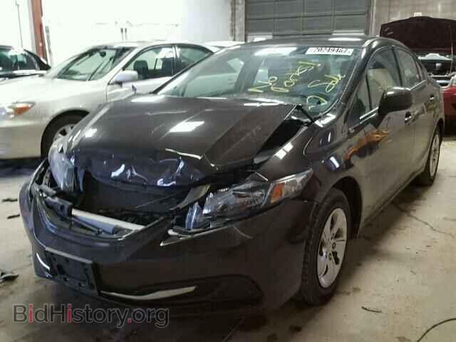 2013 HONDA CIVIC - VIN: 19XFB2F54DE001958 - Фото 2