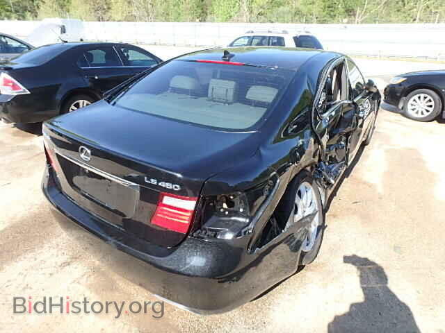 2007 LEXUS LS460 - VIN: JTHBL46F075046569 - Фото 4