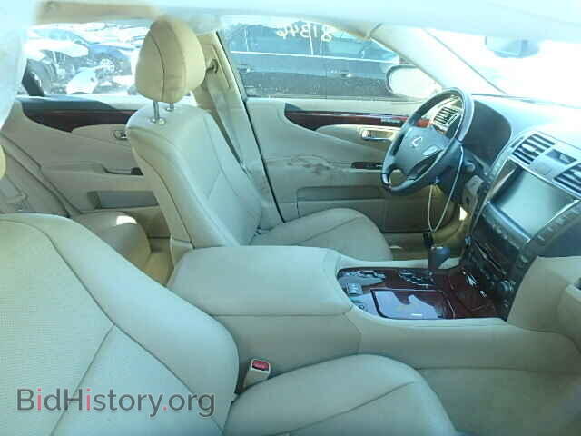 2007 LEXUS LS460 - VIN: JTHBL46F075046569 - Фото 5