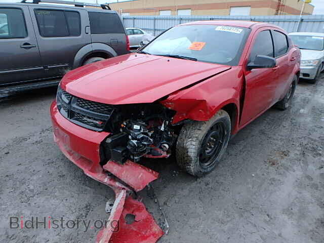 2013 DODGE AVENGER - VIN: 1C3CDZAB3DN668734 - Фото 2
