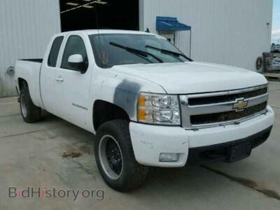 2007 Chevrolet SILVERADO, белый — VIN 1GCEK19J37Z619084, Copart