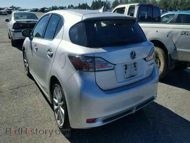 2011 LEXUS CT 200 - VIN: JTHKD5BH5B2007965 - Фото 3