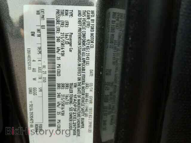 2014 FORD FOCUS - VIN: 1FADP3F2XEL297958 - Photo 10