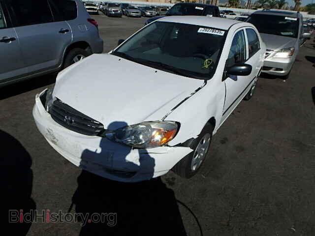 2003 TOYOTA COROLLA - VIN: JTDBR32E032007340 - Фото 2