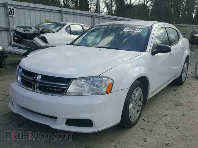 2014 DODGE AVENGER - VIN: 1C3CDZAB0EN190743 - Фото 2