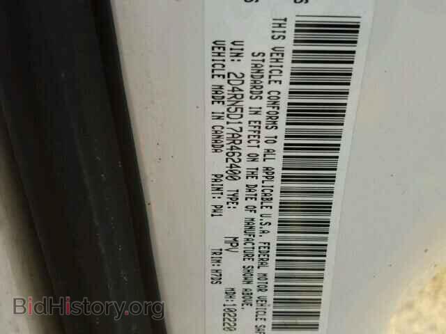 2010 DODGE CARAVAN - VIN: 2D4RN5D17AR462400 - Photo 10