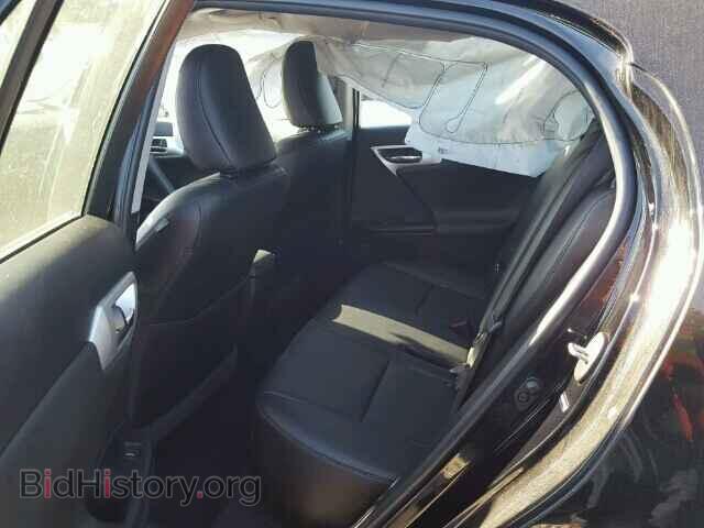 2012 LEXUS CT 200 - VIN: JTHKD5BH7C2055355 - Фото 6