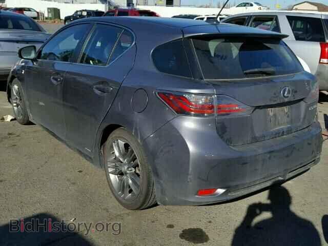 2012 LEXUS CT 200 - VIN: JTHKD5BH8C2057728 - Фото 3