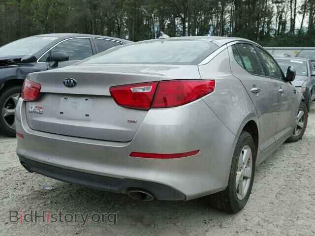 2015 KIA OPTIMA - VIN: KNAGM4A72F5550704 - Фото 4