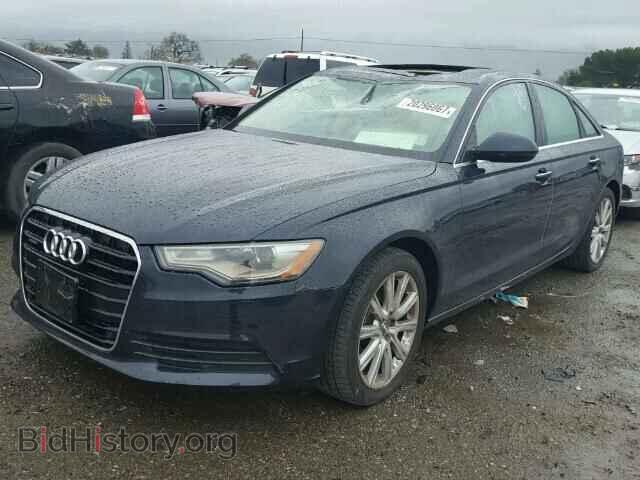 2014 AUDI A6 - VIN: WAUGFAFC2EN054315 - Фото 2