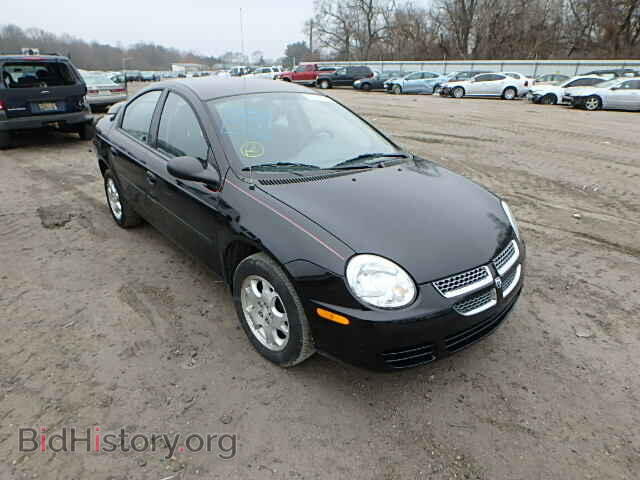 Фотография 1B3ES56CX5D287346 - DODGE NEON 2005