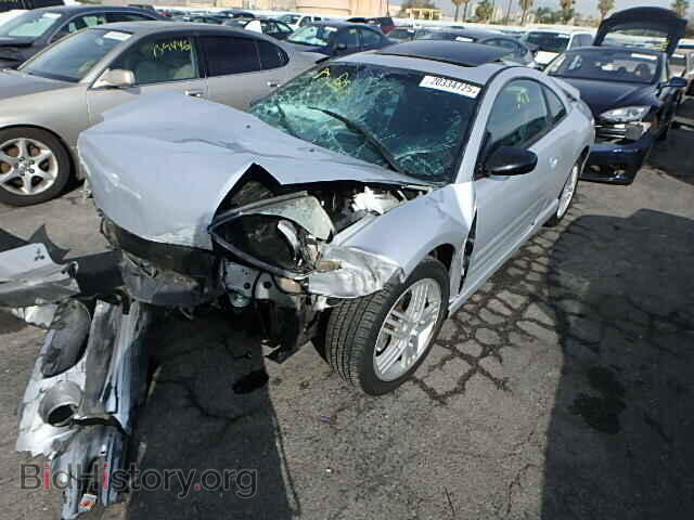 2005 MITSUBISHI ECLIPSE - VIN: 4A3AC84H25E032448 - Фото 2