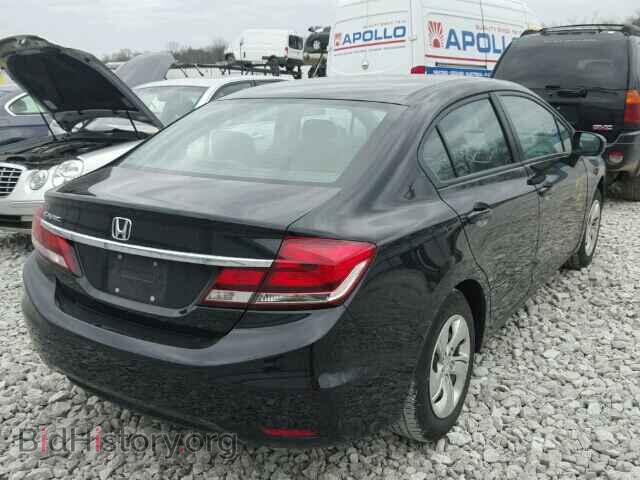 2014 HONDA CIVIC - VIN: 2HGFB2F59EH538381 - Фото 4