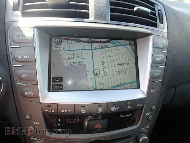 2007 LEXUS IS250 - VIN: JTHBK262972038878 - Фото 9