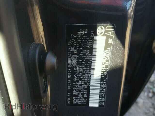 2012 TOYOTA COROLLA - VIN: 2T1BU4EE7CC879497 - Photo 10