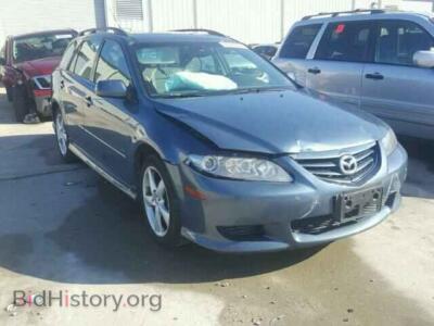 2005 Mazda 6 MAZDA6S, blue — VIN 1YVHP82DX55M75334, Copart