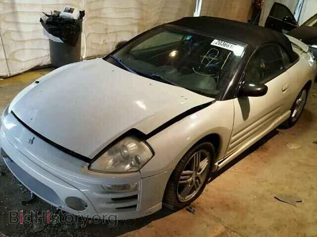 2003 MITSUBISHI ECLIPSE - VIN: 4A3AE75H63E037099 - Фото 2
