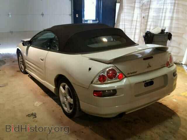 2003 MITSUBISHI ECLIPSE - VIN: 4A3AE75H63E037099 - Фото 3