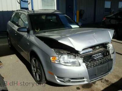 2007 Audi A4 A4 2.0T AV, silver — VIN WAUKF78E97A054592, Copart