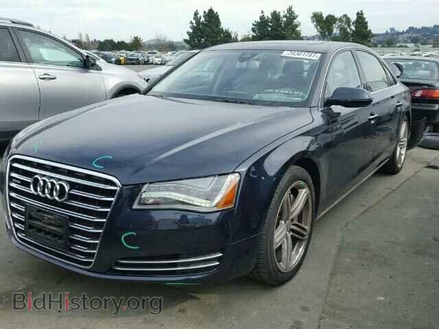 2013 AUDI A8 - VIN: WAURGAFD9DN004735 - Фото 2