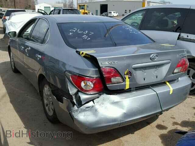 2002 LEXUS ES300 - VIN: JTHBF30G120034844 - Фото 3