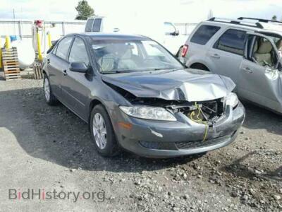 2005 Mazda 6 MAZDA6I, серый — VIN 1YVFP80C355M32827, Copart