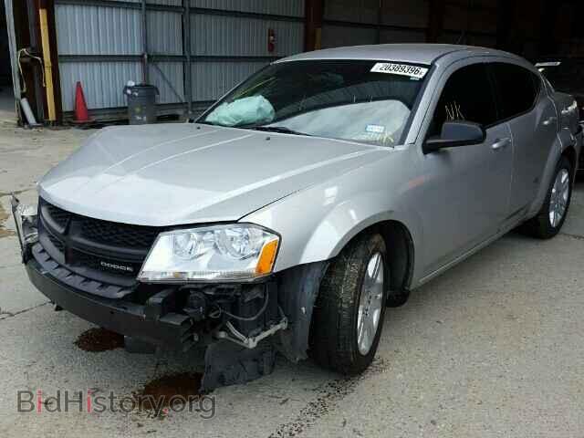 2012 DODGE AVENGER - VIN: 1C3CDZABXCN136332 - Фото 2