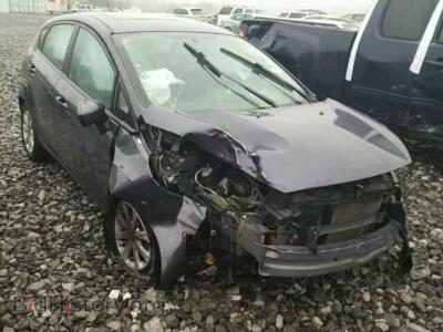 2012 Ford FIESTA Fiesta SE, синий — VIN 3FADP4EJ7CM114073, Copart