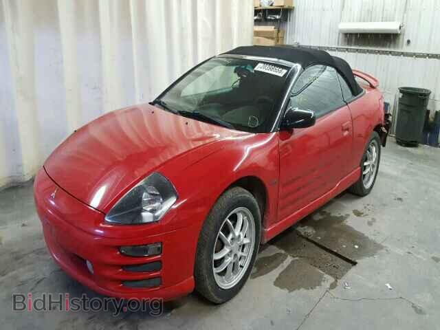 2002 MITSUBISHI ECLIPSE - VIN: 4A3AE85H82E100269 - Фото 2