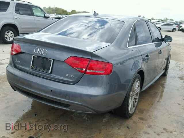 2012 AUDI A4 - VIN: WAUEFAFL0CN018692 - Фото 4
