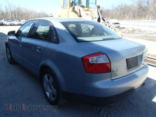 2002 AUDI A4 - VIN: WAULC68E52A236189 - Фото 3