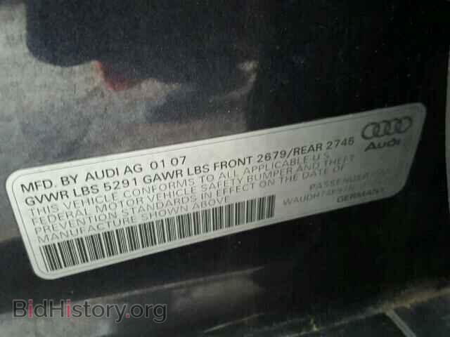 2007 AUDI A6 - VIN: WAUDH74F97N101047 - Фото 10