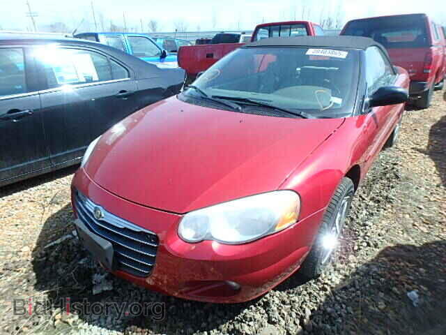 2004 CHRYSLER SEBRING - VIN: 1C3EL65R04N187339 - Фото 2