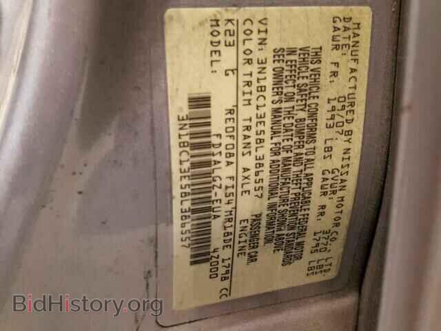 2008 NISSAN VERSA - VIN: 3N1BC13E58L386557 - Фото 10