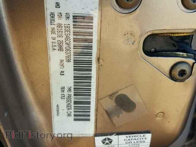 2000 DODGE NEON - VIN: 1B3ES46C0YD637890 - Фото 10