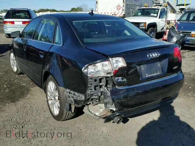 2008 AUDI A4 - VIN: WAUAF78E28A159276 - Фото 3