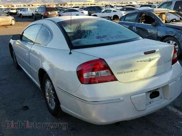 2003 CHRYSLER SEBRING - VIN: 4C3AG42G03E037089 - Фото 3