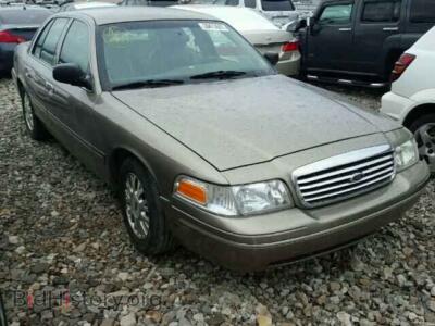 2003 Ford CROWN VIC Crown Vict, brown — VIN 2FAFP74WX3X191497, Copart