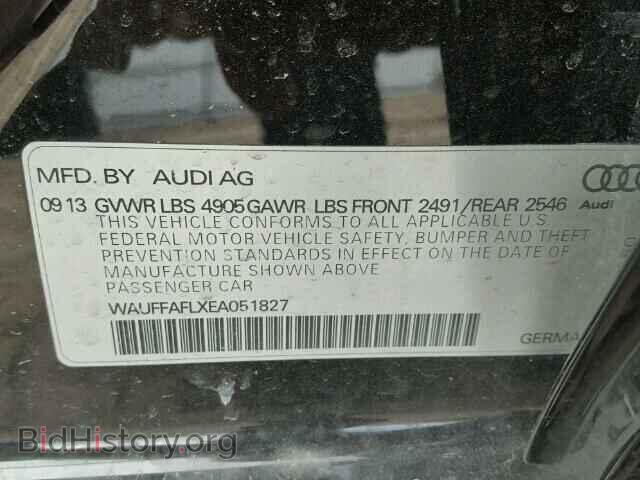2014 AUDI A4 - VIN: WAUFFAFLXEA051827 - Photo 10